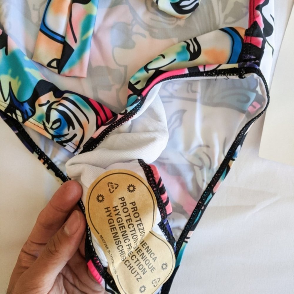 SALE 2pc/Lot Small Summer Crop Top Bikini Swimsuit - Picture 4 of 9